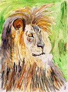 It's a Territorial Thing Painting by Stacey Torres