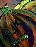 Jack-O-Lantern Painting by James and Donna Daugherty