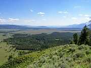 Jackson Hole from Signal Mountain Photograph by K Bradley Washburn