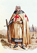 Jacques De Molay, Knights Templar Grand Photograph by Science Source