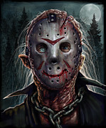 Jason - Friday the 13th Digital Art by Andre Koekemoer