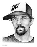 Jason Mraz Drawing by Greg Joens