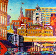 Jazz Ensemble Painting by Les Leffingwell