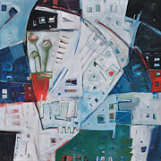 Jazz in Bloom Painting by Tim Nyberg