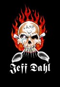 Jeff Dahl - Lamf Painting by Ryan Almighty