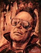 Jello Biafra - 2 Painting by Ryan Almighty
