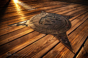 Jennette's Compass Rose 7223 Photograph by Dan Beauvais