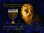 Jerusalem Behold Your King Digital Art by Constance Woods