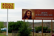 JESUS is Watching You Photograph by Gia Marie Houck