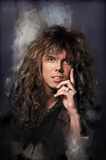 Joey Tempest Painting by Melanie D