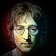 John Lennon Reimagined Photograph by Chris Montcalmo