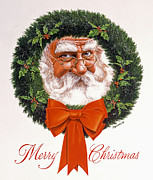 Jolly Old Saint Nick Painting by Richard De Wolfe