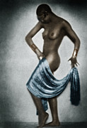 Josephine Baker Painting by Granger