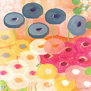 Joyful Garden 3 Painting by Linda Woods