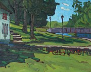 June Afternoon at Chaffeys Painting by Phil Chadwick