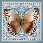 Jungle Queen Butterfly Design Painting by Amy Kirkpatrick