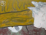 Just Get Mom Painting by A J Brown