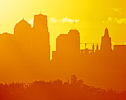 Kansas City Morning Photograph by Kevin Anderson