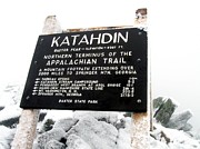 Appalachian Trail Katahdin - Baxter Peak Photograph by Doug McPherson