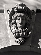 Keystone Portrait Sculpture Budapest Photograph by James Dougherty