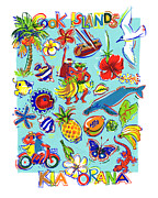 Kia Orana Cook Islands Painting by Judith Kunzle