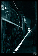 Kimberley Train Depot Black and White Photograph by Vincent Franco