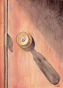 Knob and Shadow Painting by Ken Powers Knob and Shadow Painting by Ken Powers