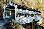 Knox Covered Bridge Photograph by Louis Dallara
