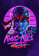 Knuc-kles Digital Art by Zerobriant Designs