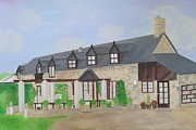 La Goderie  Painting by Karen Jane Jones