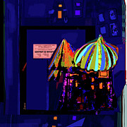 La Vie Nocturne No. 2 Mixed Media by Zsanan Studio La Vie Nocturne No. 2 Mixed Media by Zsanan Studio