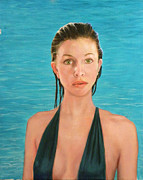 Lacey Painting by Richard Barone