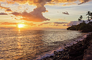 Lahaina Sunset Photograph by Eddie Yerkish