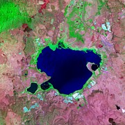 Lake Naivasha, Kenya Photograph by Nasa