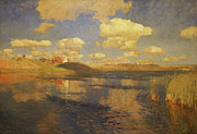 Lake Russia Painting by Isaac Levitan