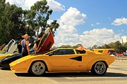 Lamborghini Countach 5000QV - side profile Photograph by Anthony Croke