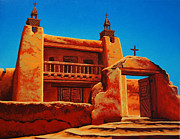 Las Trampas Painting by Cheryl Fecht