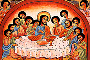 Last Supper Angels Photograph by Munir Alawi