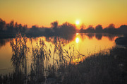 Late afternoon over the Ouse Photograph by James Billings