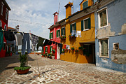 Laundry Held by Wooden Pole Photograph by Donna Corless