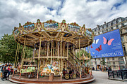 Le Carrousel de Tourny Photograph by Georgia Clare