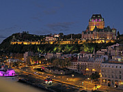 Le Chateau Frontenac  Photograph by Farol Tomson