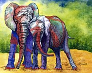 Lean on Me Painting by Barbara Jewell