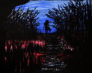 Leaving the Wilds Painting by Franklin Kielar