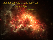 Let There Be Light Digital Art by Charlie Roman