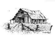 Let's Look Inside Drawing by Randy Welborn
