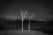 Light painting BW Photograph by Mariusz Talarek