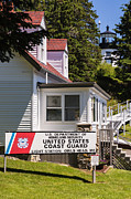 Light Station Owl Head Rockland Maine Photograph by Dawna Moore Photography