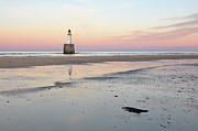 Lighthouse Sunset - Rattray Head Photograph by Grant Glendinning Lighthouse Sunset - Rattray Head Photograph by Grant Glendinning