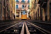 Lisbon scene Photograph by Jorge Maia